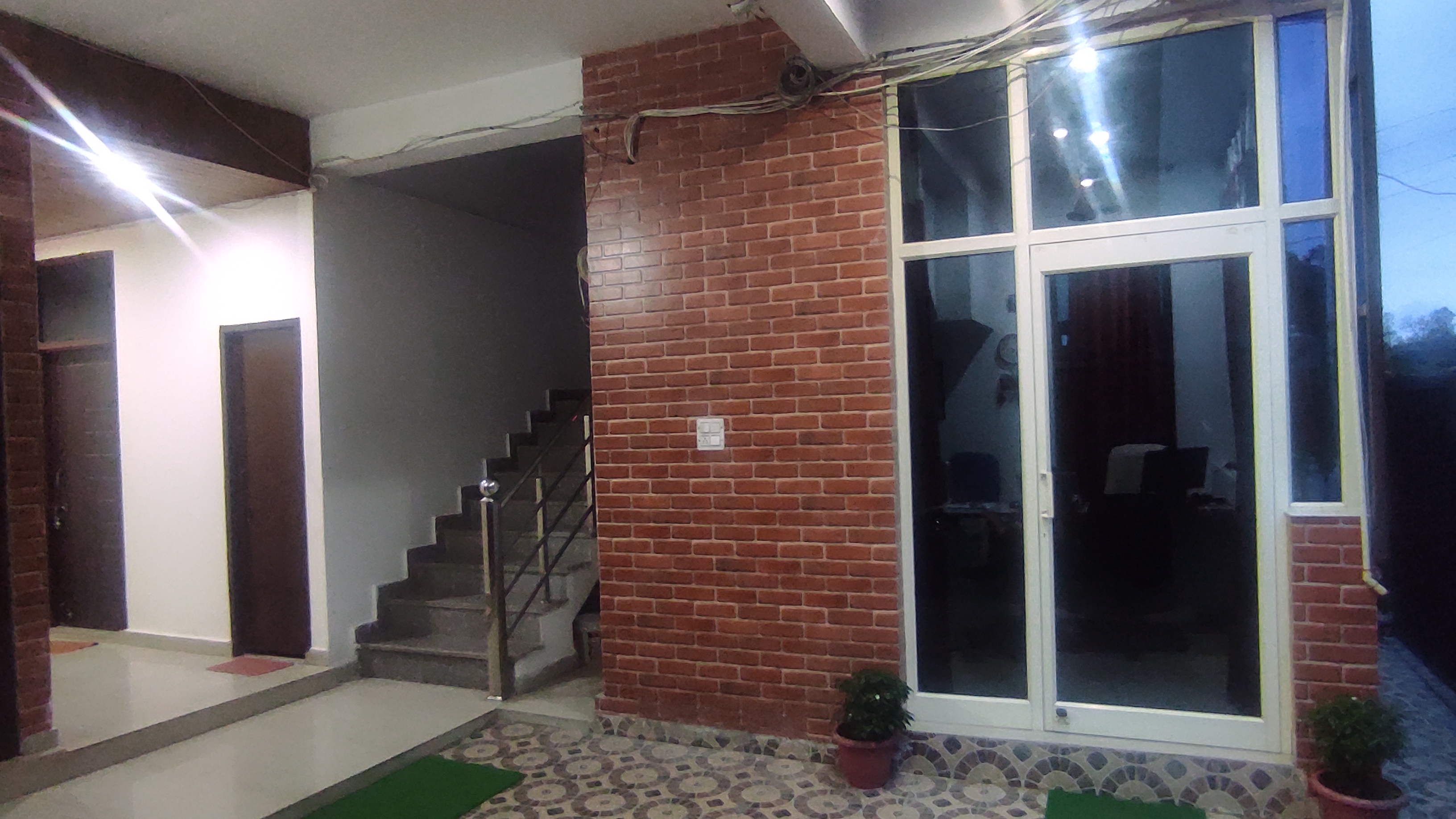 Reception office entrance